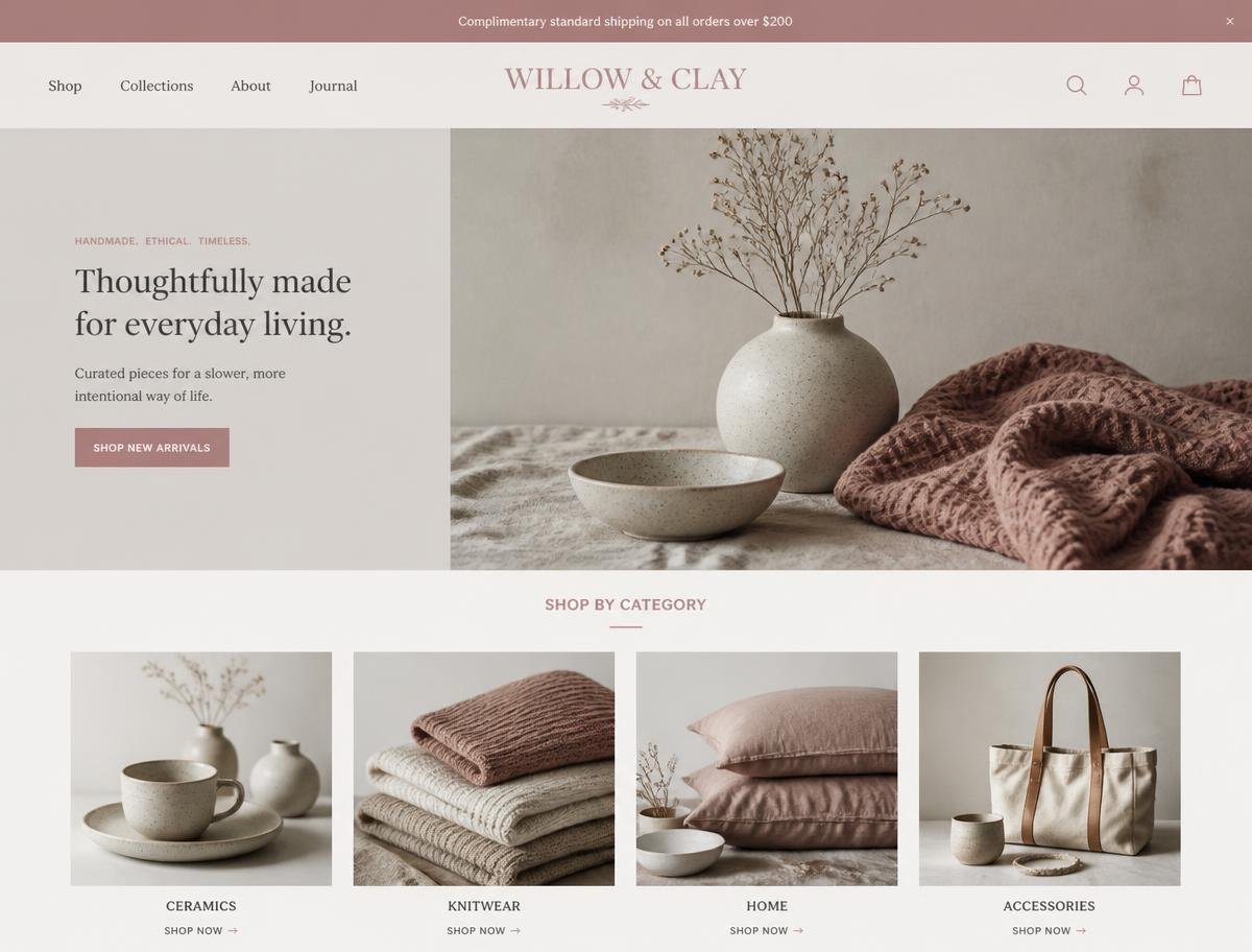 Retail Website Service website design